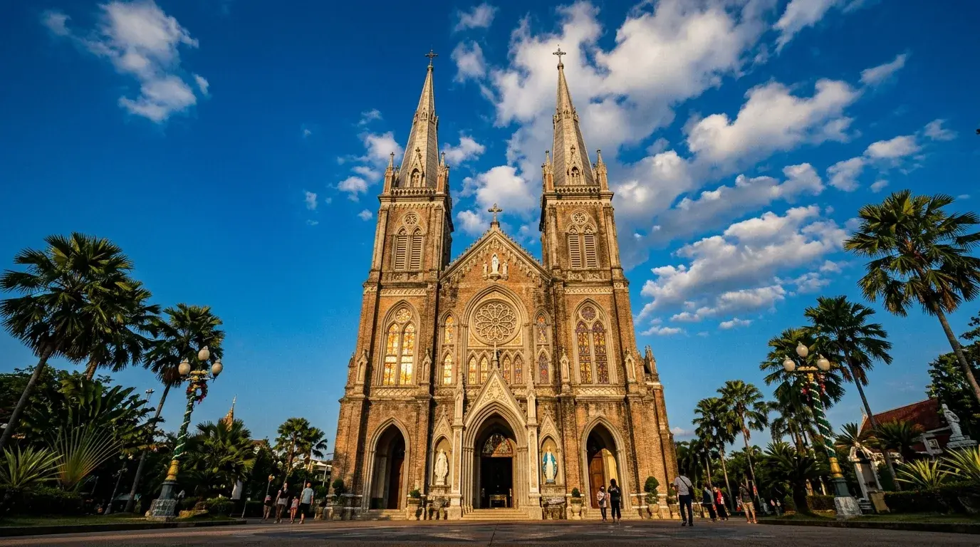 Cathedral of the Immaculate Conception in Chanthaburi, Chanthaburi, Thailand