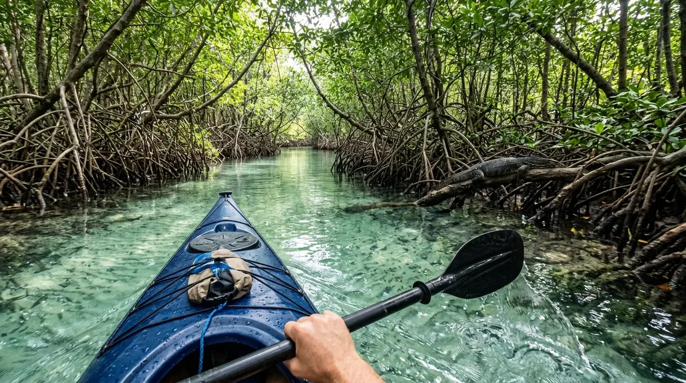 Mangrove Kayaking in Koh Lanta, Krabi, Thailand