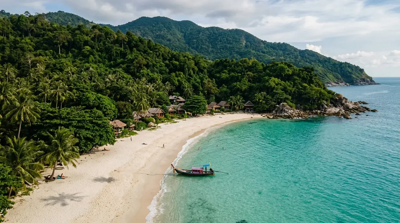 Bottle Beach Remote Cove in Koh Phangan, Surat Thani, Thailand