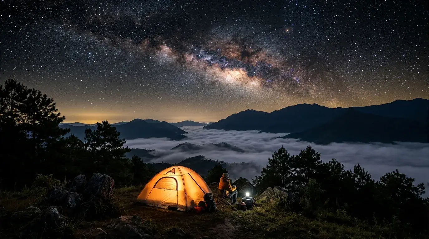 Doi Samer Dao Stargazing Mountain in Nan, Nan, Thailand