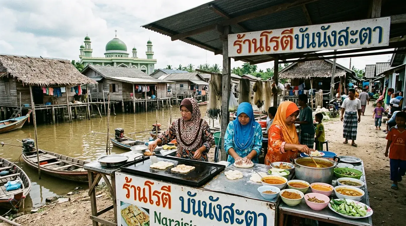 Malay-Muslim Village Life in Narathiwat, Narathiwat, Thailand