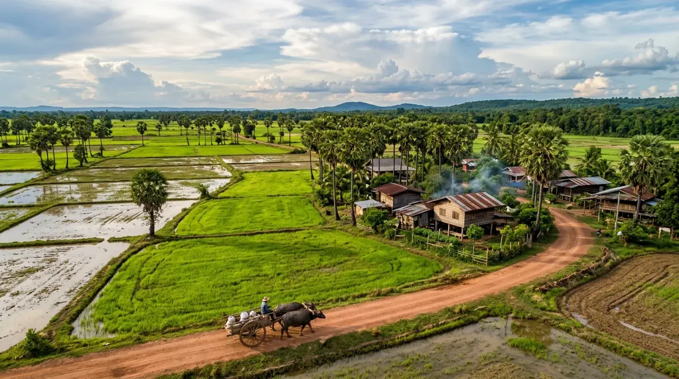 Quiet Isan Countryside in Nong Bua Lamphu, Nong Bua Lamphu, Thailand