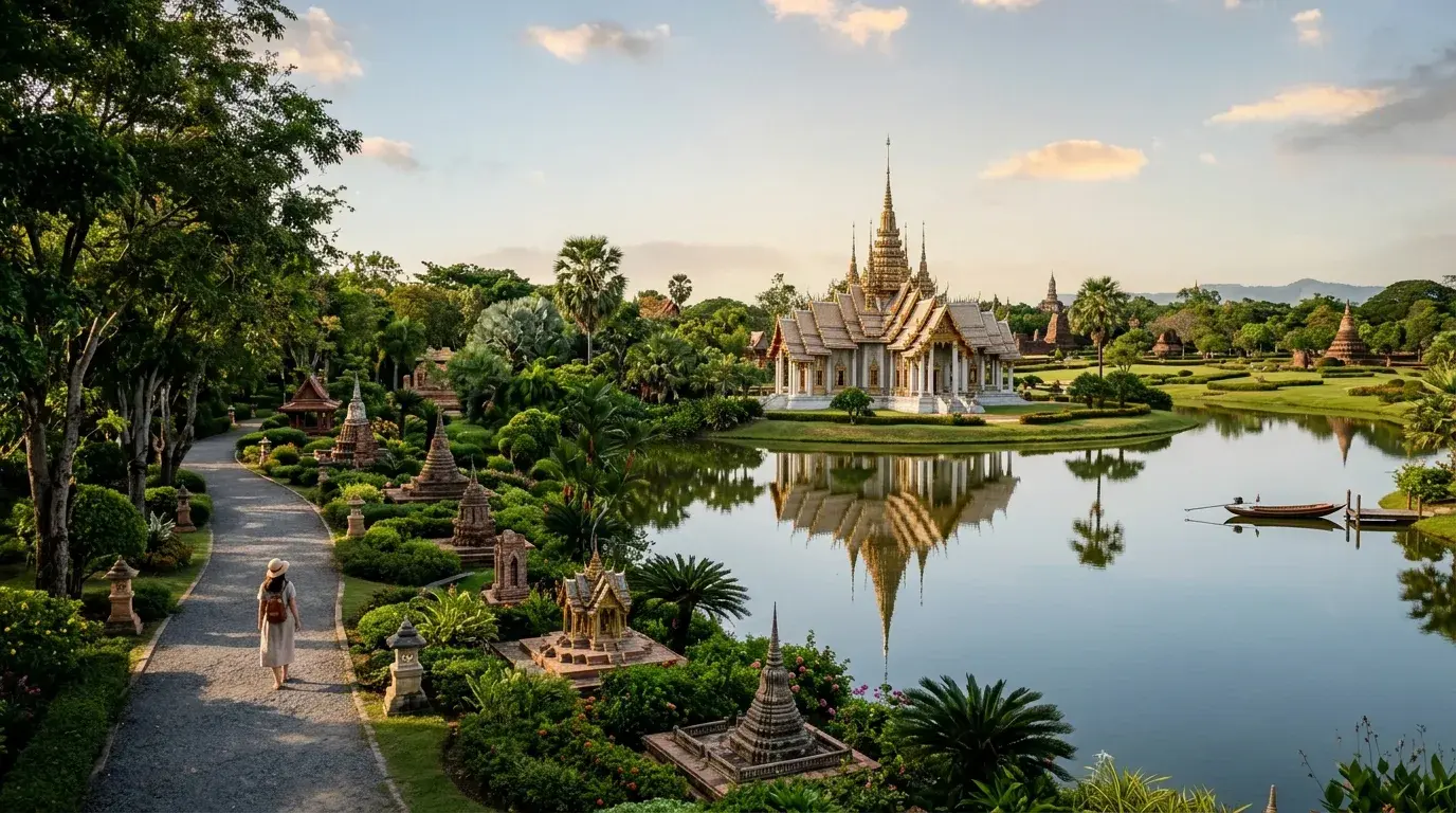 Ancient City Open-Air Museum in Samut Prakan, Samut Prakan, Thailand