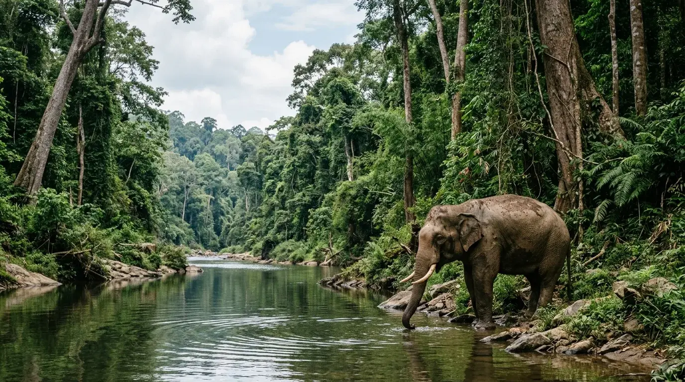Huai Kha Khaeng Wildlife Sanctuary in Uthai Thani, Uthai Thani, Thailand