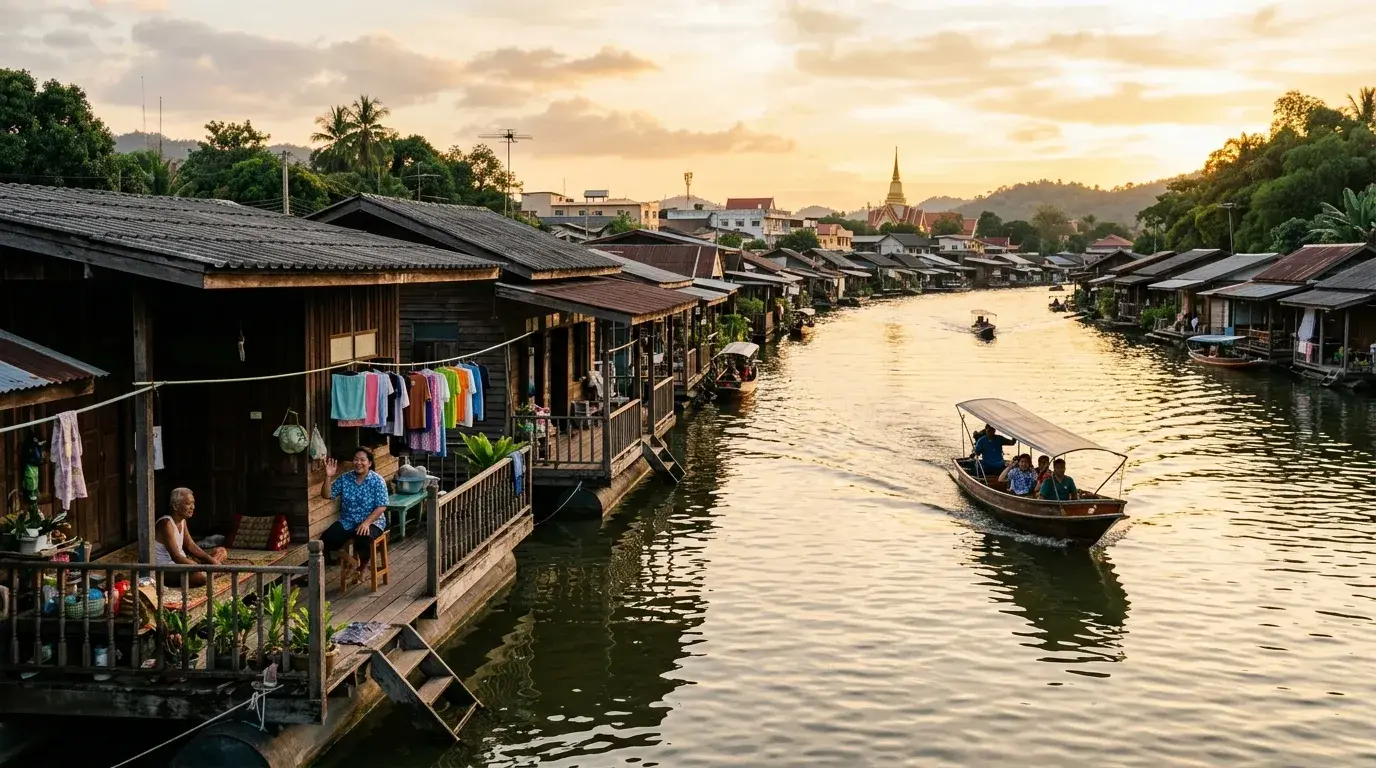 Sakae Krang Riverfront Floating Houses in Uthai Thani, Uthai Thani, Thailand