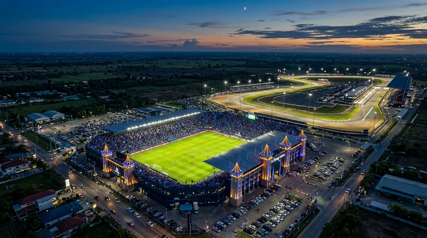 Chang Arena Thunder Castle Stadium Chang Arena Thunder Castle Stadium in Buriram, Buriram, Thailand