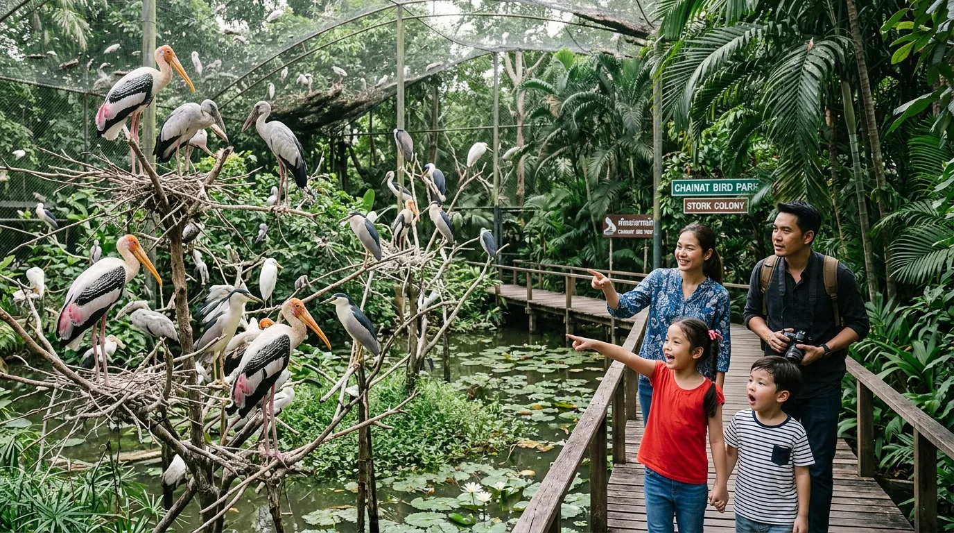 Chainat Bird Park Chainat Bird Park in Chainat, Chainat, Thailand