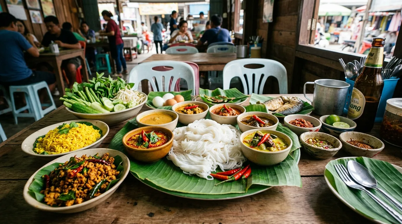Southern Thai Food Culture Southern Thai Food Culture in Nakhon Si Thammarat, Nakhon Si Thammarat, Thailand