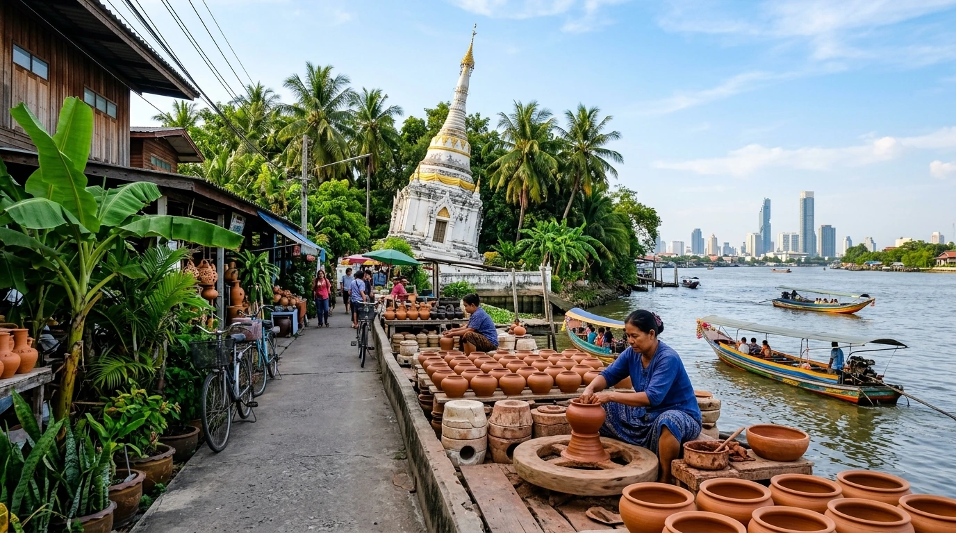 Koh Kret Island Pottery Village — Nonthaburi, Nonthaburi, Thailand