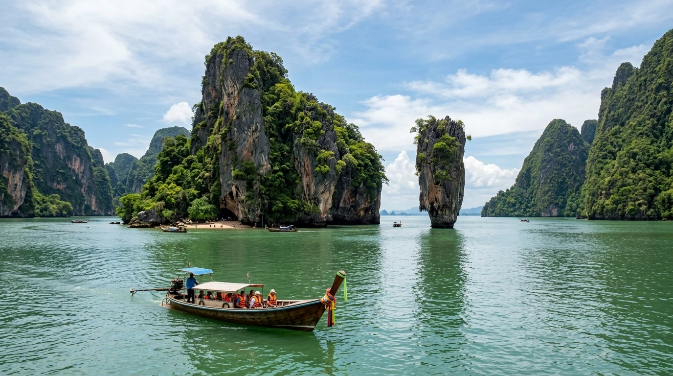 James Bond Island and Limestone Karsts — Phang Nga, Phang Nga, Thailand