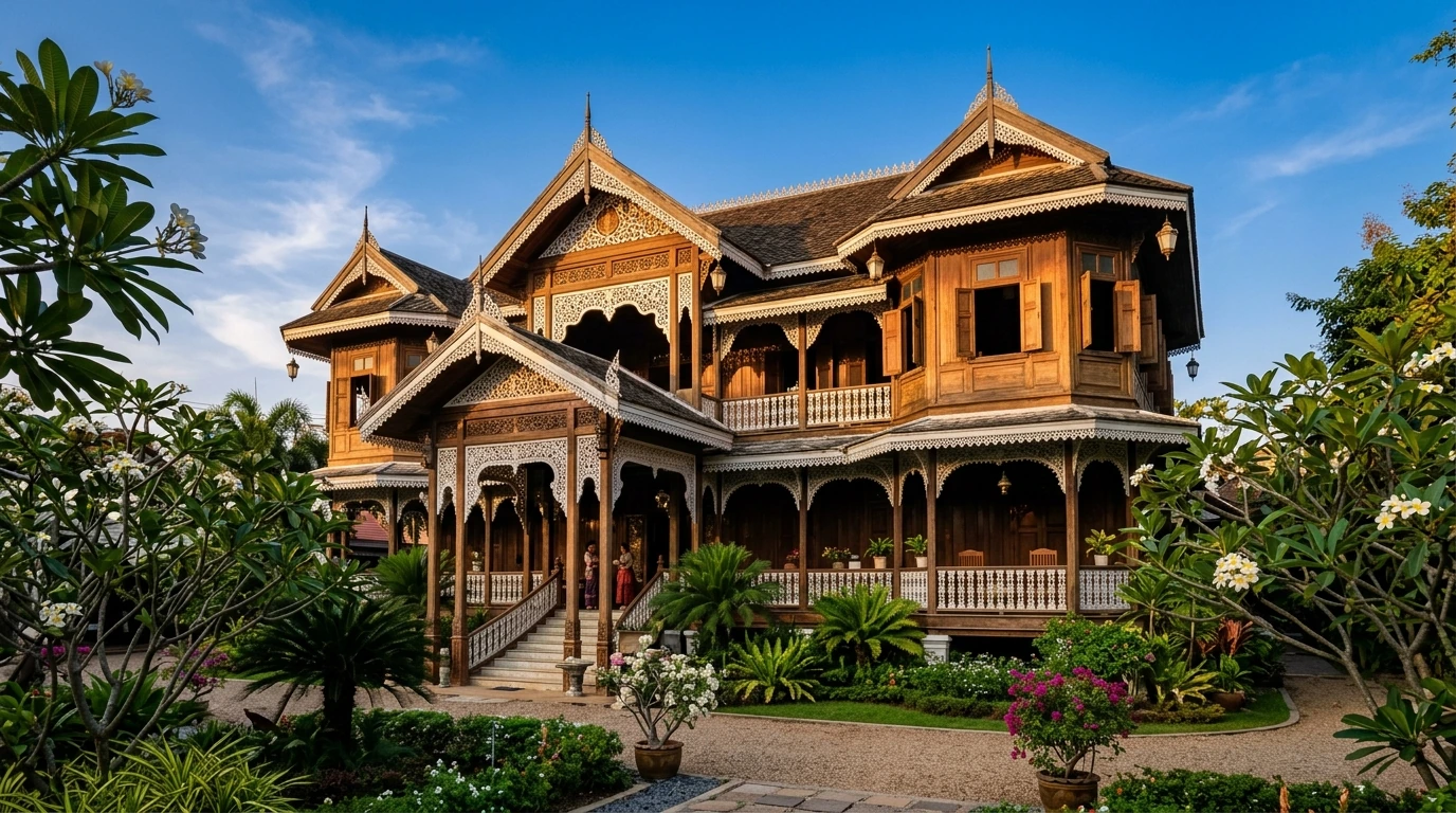 Vongburi Teak Heritage House — Phrae, Phrae, Thailand