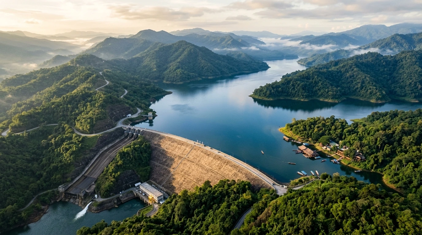 Sirikit Dam and Mountain Reservoir — Uttaradit, Uttaradit, Thailand