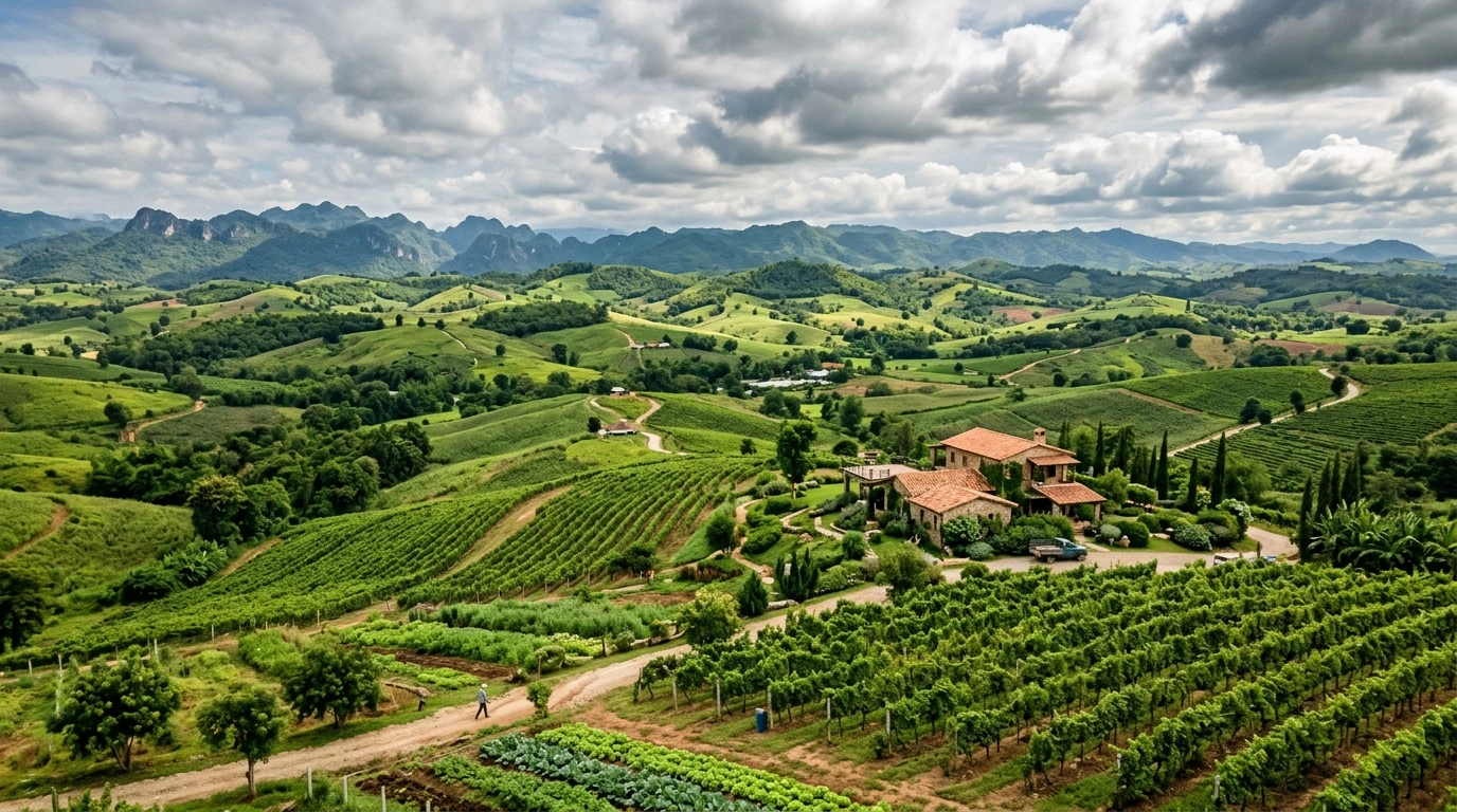Thailand's Tuscany Rolling Plateau — Wang Nam Khiao, Nakhon Ratchasima, Thailand